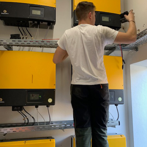 Solarreinigung Industrie